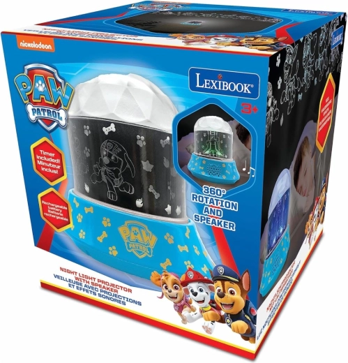 Νυχτερινός προβολέας Lexibook Paw Patrol με ηχείο
