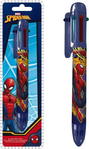 Εξάχρωμο στυλό Spider-Man