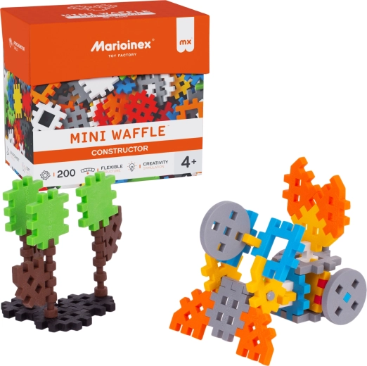 Κατασκευαστικό σετ Mini Waffle Constructor 200 τεμαχίων MARIOINEX