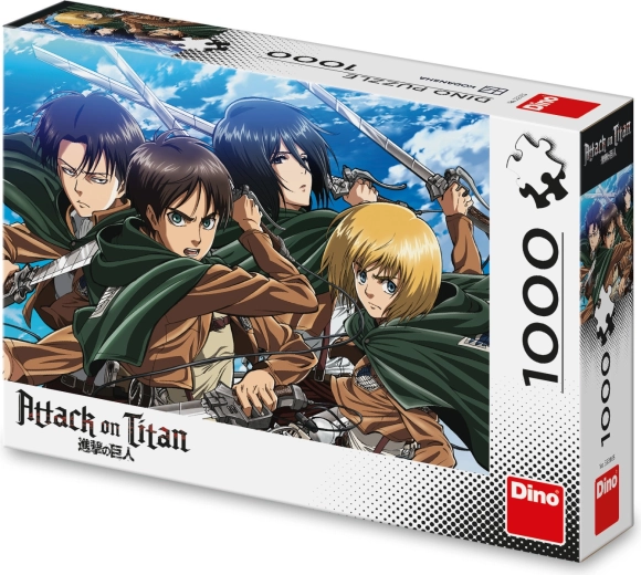 Παζλ Anime: Attack on Titan (1000 κομμάτια)