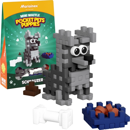 Σετ κατασκευών Mini Waffle Pocket Pets – κουτάβι γουίνι