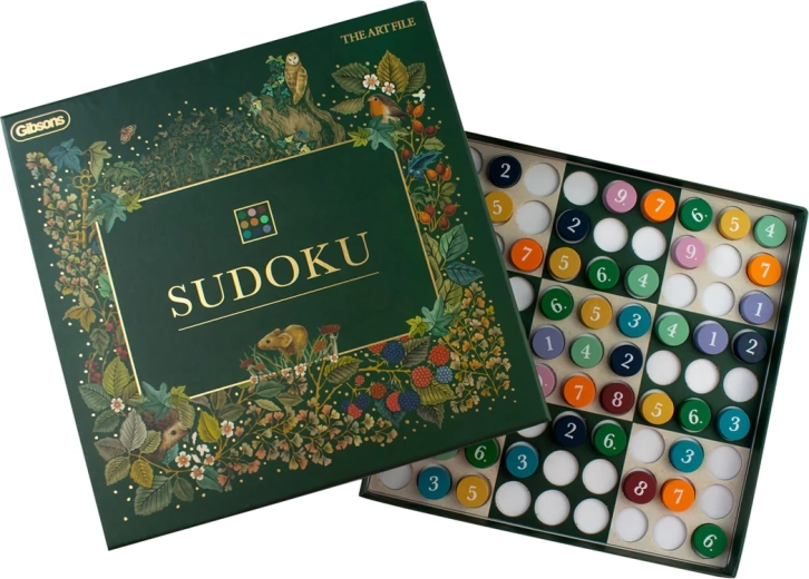 Χρωματιστό sudoku GIBSONS