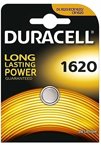 Λιθίου μπαταρία κουμπί Duracell 1620 3 V 78 mAh