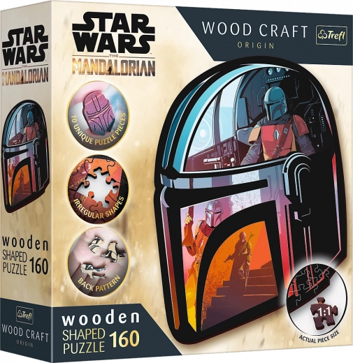 Ξύλινο παζλ STAR WARS THE MANDALORIAN – 160 κομμάτια