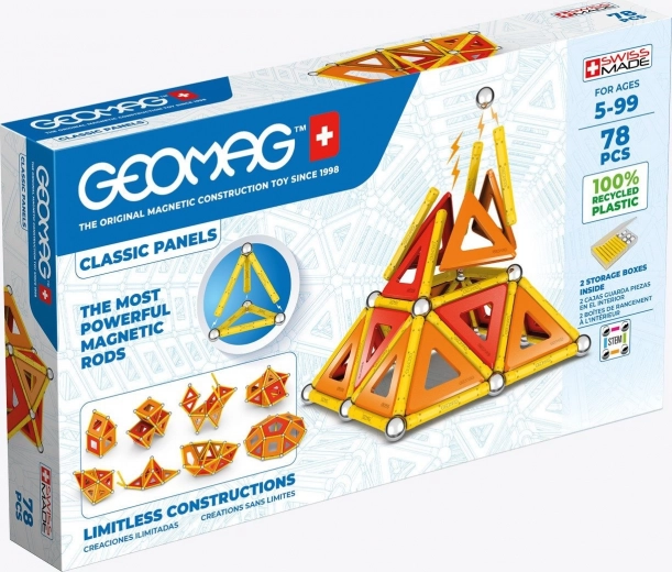 Geomag Κλασικά Πάνελ 78 Τεμαχίων