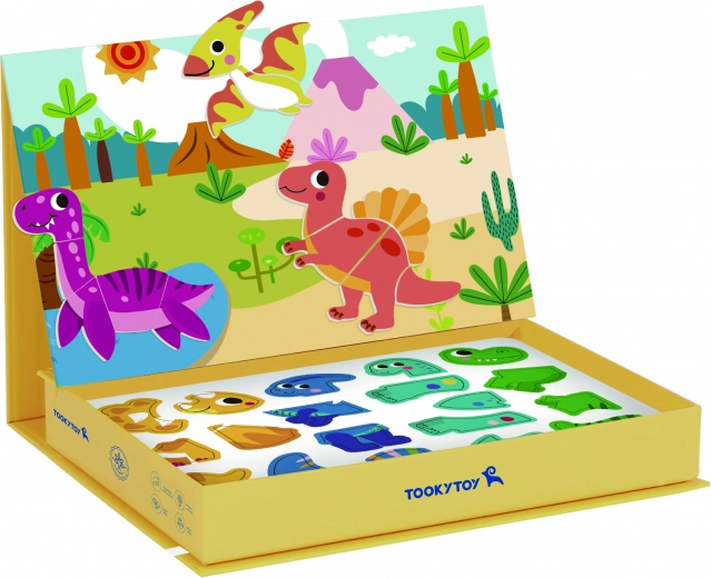 Μαγνητικό παζλ δεινόσαυροι από την Tooky Toy