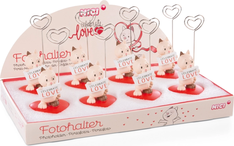 Βάση για φωτογραφίες NICI Celebrate love 11 cm - 1 τεμάχιο