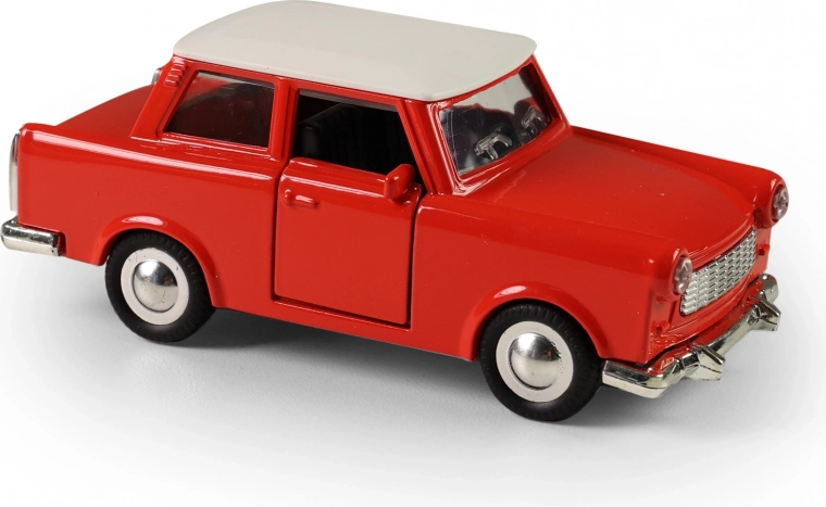 Μεταλλικό ρετρό μοντέλο αυτοκινήτου Trabant 1:32 με μηχανισμό οπισθοκίνησης