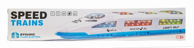 Ατμομηχανή με μπαταρίες με φως LED