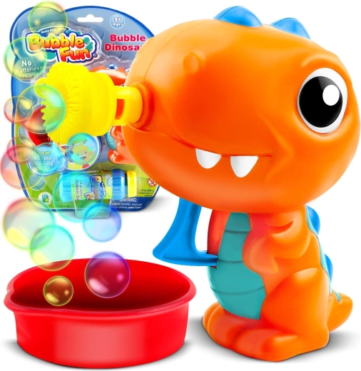 Δεινοσαυράκι μπουρμπουληθρο RICOKIDS – μηχανικό πιστολάκι για σαπουνόφουσκες