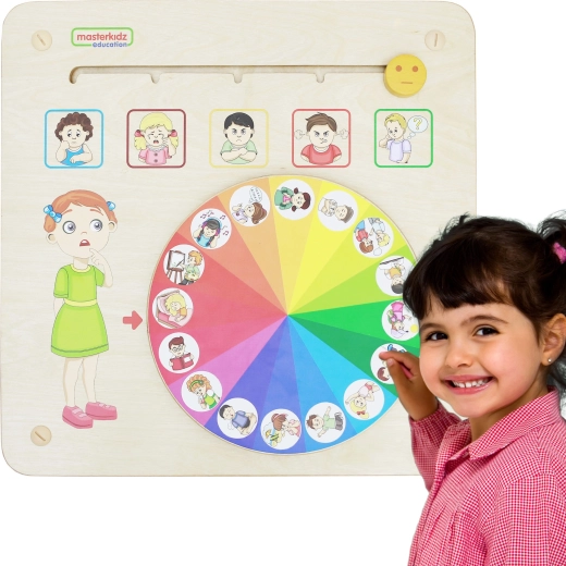 Εκπαιδευτική σανίδα Masterkidz για τη διαχείριση των συναισθημάτων Montessori