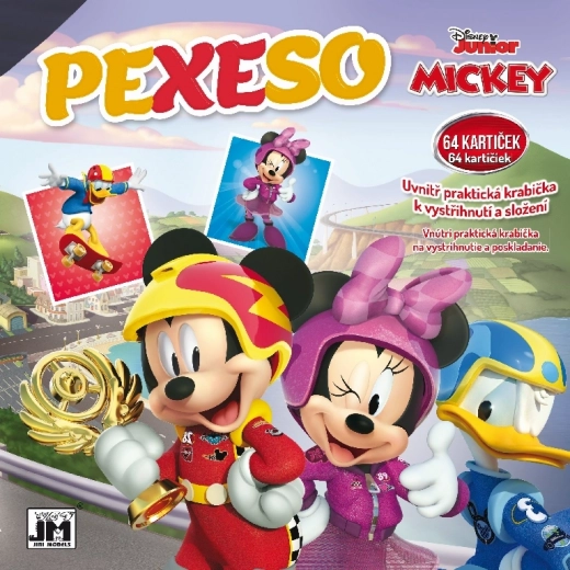 Παιχνίδι μνήμης Pexeso Mickey Clubhouse – τετράδιο με καρτελάκια