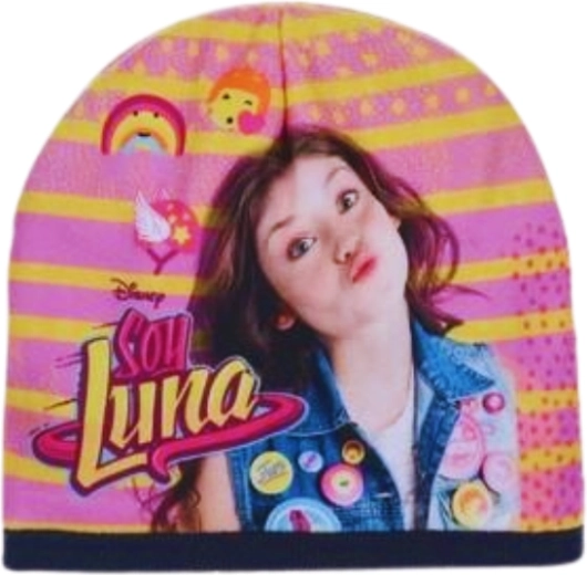 Σκούφος Soy Luna με σκούρο μπλε ρέλι - 1 τεμάχιο