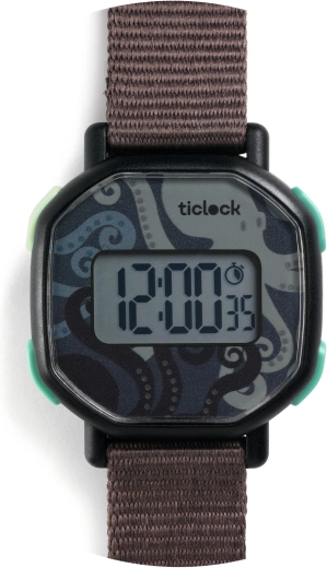 Ψηφιακό ρολόι DJECO Black Octopus