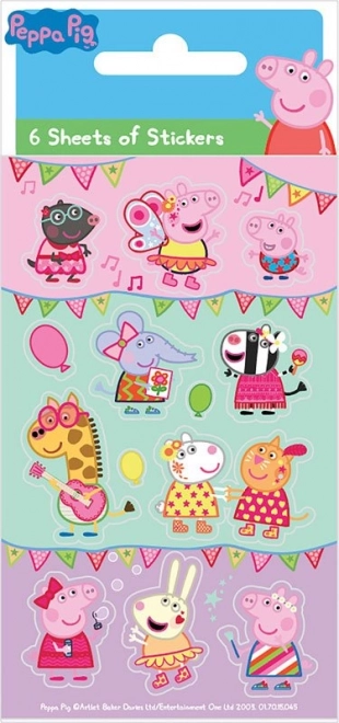 Αυτοκόλλητα Peppa Pig καρναβάλι
