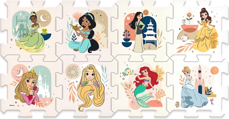 Αφρώδες παζλ Disney πριγκίπισσες