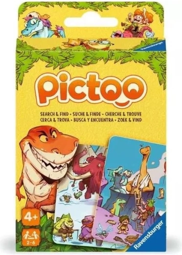 Ravensburger Pictoo: δεινόσαυροι – γρήγορο παιχνίδι παρατηρητικότητας