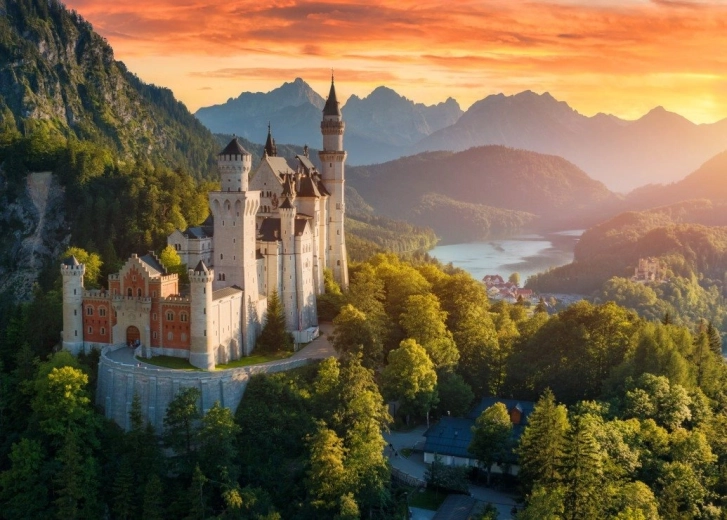 Παζλ Bluebird Κάστρο Neuschwanstein 500 κομμάτια
