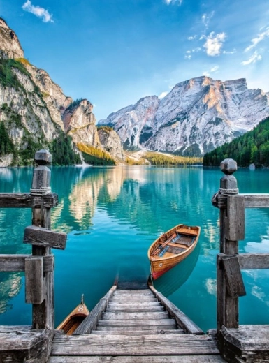 Παζλ 500 κομματιών – Lago di Braies (Συλλογή High Quality) Clementoni