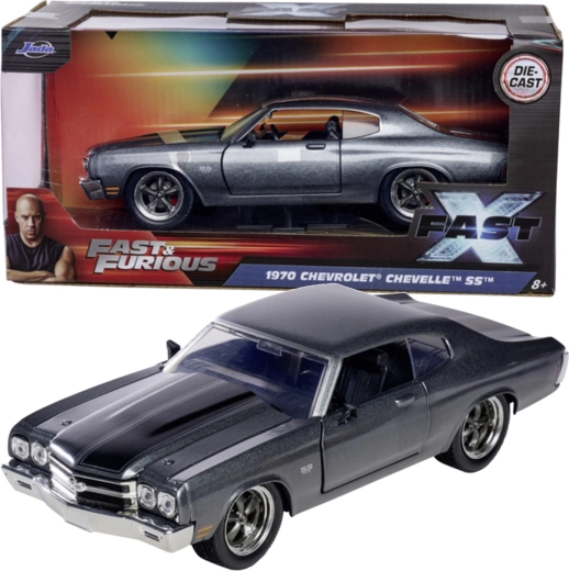 Μοντέλο αυτοκινήτου 1970 Chevrolet Chevelle SS FAST & FURIOUS 19 cm