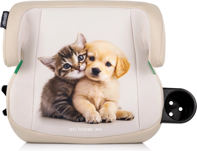 Κάθισμα ανύψωσης αυτοκινήτου Go Boost i-Size με ISOFIX, Kitten & Puppy