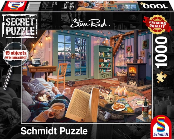 Schmidt Secret παζλ – Στο εξοχικό σπίτι, 1000 κομμάτια