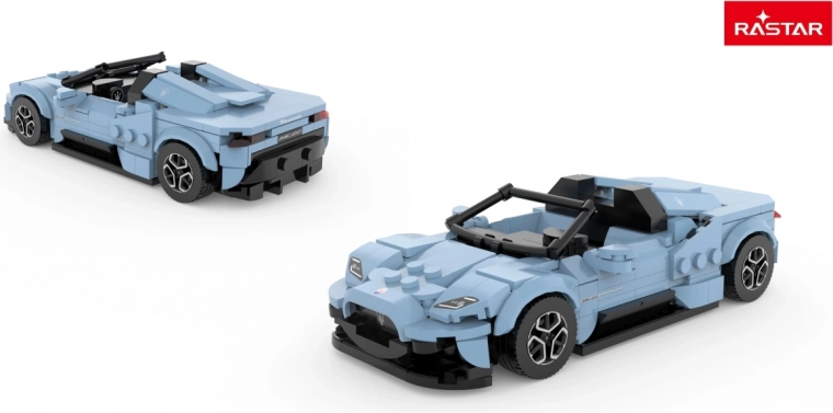 Κατασκευαστικό σετ αυτοκινήτου MASERATI MC20 1:30 μπλε Rastar