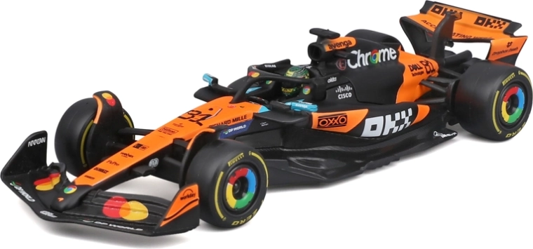 Μοντέλο Bburago F1 McLaren MCL39 (2025) Oscar Piastri #81 1:43 σε ακρυλικό κουτί