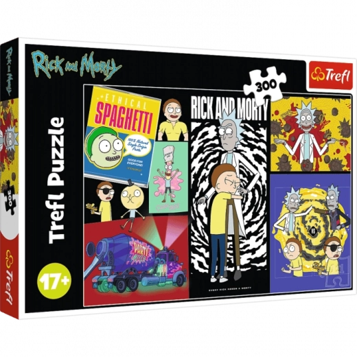 Παζλ Rick and Morty – Παράξενο μέρος στον γαλαξία 300 κομμάτια Trefl