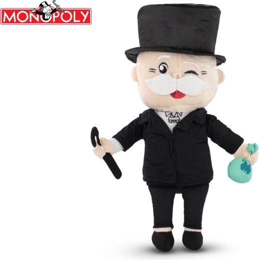 Monopoly Mr. Monopoly λούτρινο 31 cm (από τη γέννηση)