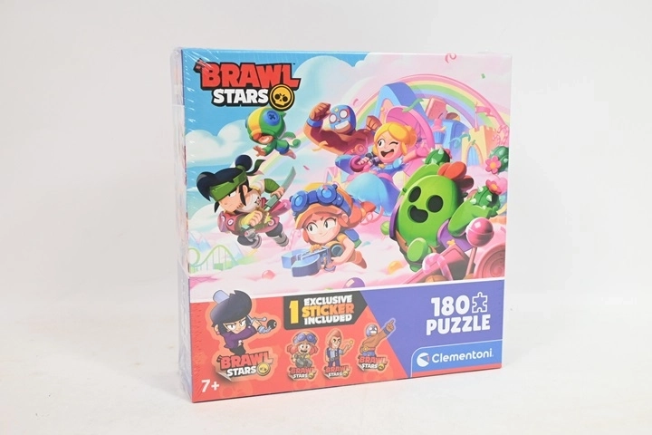 Puzzle Clementoni Brawl Stars 180 κομμάτια σε τετράγωνο κουτί
