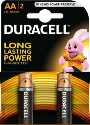 Αλκαλικές μπαταρίες Duracell Basic AA 2 τεμ.
