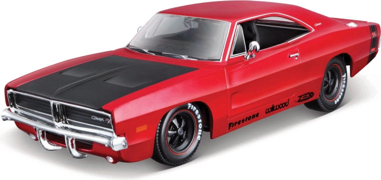 Maisto Dodge Charger R/T 1969 κόκκινο 1:25