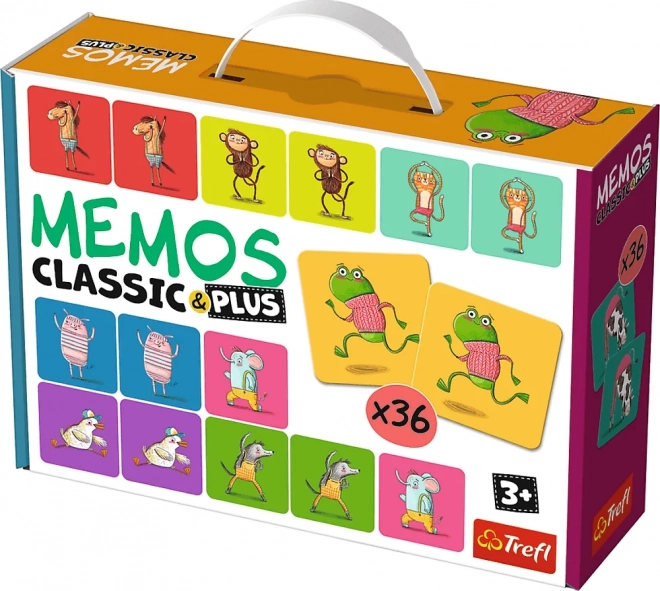 Pexeso Classic Plus Ζωάκια σε κίνηση 3σε1