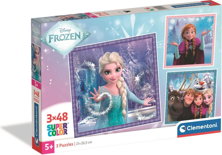 Παζλ Clementoni 3x48 Frozen