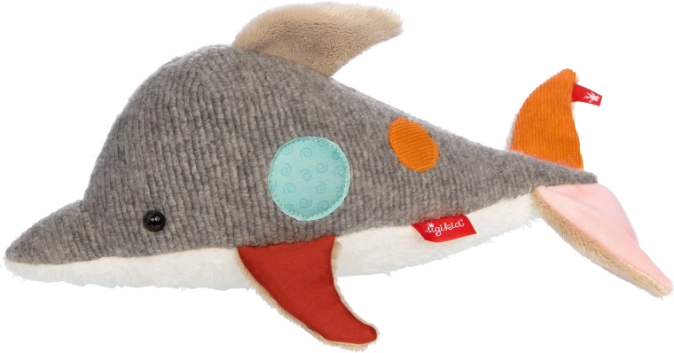 Sigikid πρώτο λούτρινο δελφίνι patchwork 33 cm