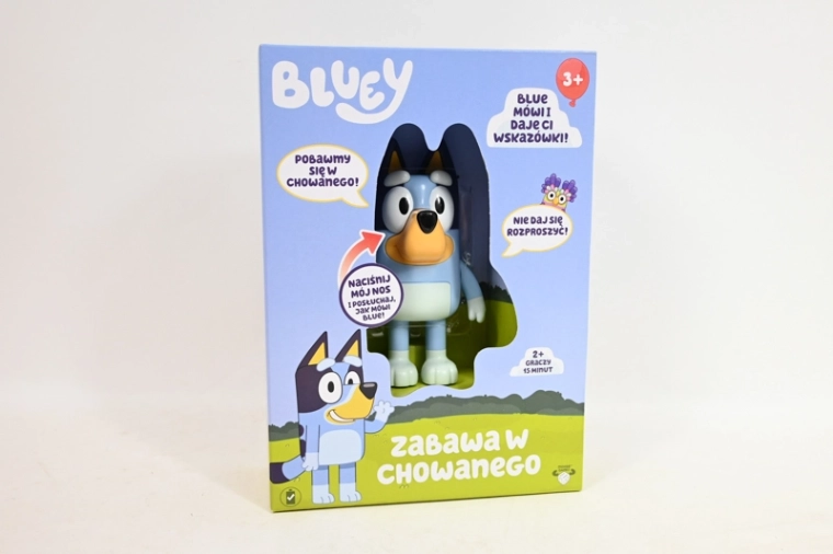 Bluey ηλεκτρονικό παιχνίδι κρυφτού „Zabawa w chowanego“ - 1 τεμάχιο