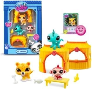 Littlest Pet Shop Ζούγκλα 3 ζωάκια