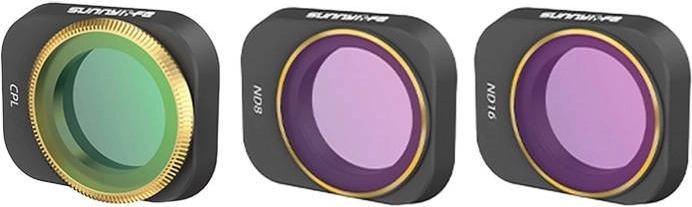 Σετ φίλτρων CPL+ND8+ND16 για DJI Mini 3 Pro