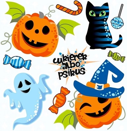 Θερμοκολλητικά επιθέματα Halloween – μικρό φύλλο