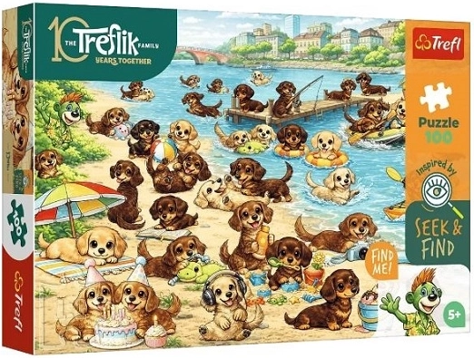 Παζλ Trefl Seek & Find Jamníci και Treflíci 100 κομμάτια
