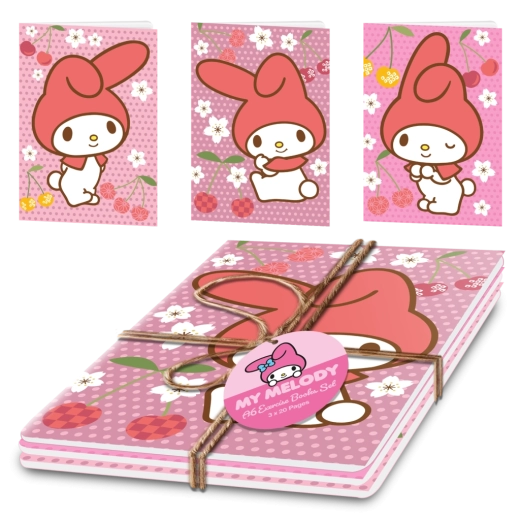 Σετ τετραδίων My Melody A5 (3 τεμ.)