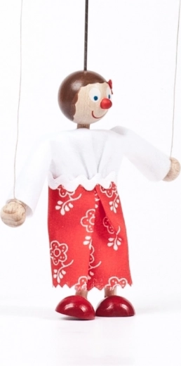 GERLICH ξύλινη μαριονέτα Maruška 12 cm