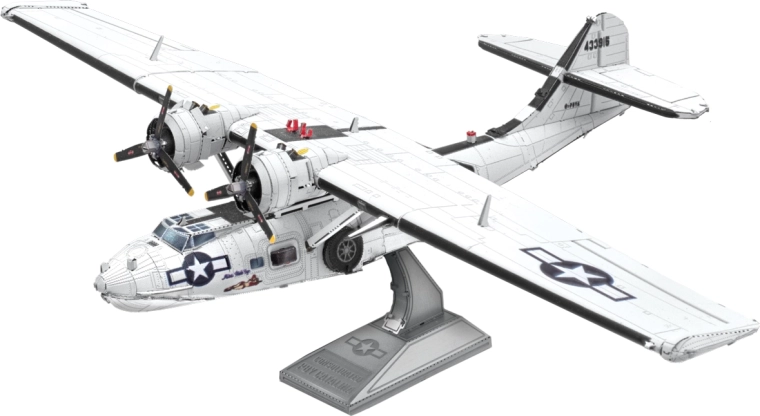 Μεταλλικό 3D παζλ αεροσκάφος Consolidated PBY Catalina – METAL EARTH