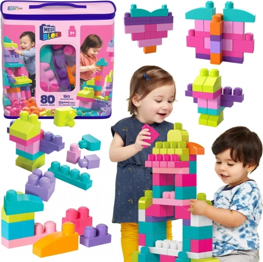 Mega Bloks πολύχρωμα δομικά τουβλάκια για παιδιά