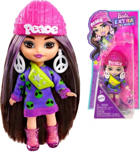 Κούκλα Barbie Extra Mini Minis με στυλ UFO