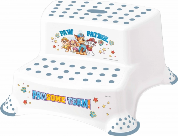 Διπλό σκαλοπατάκι για WC/νιπτήρα Paw Patrol λευκό