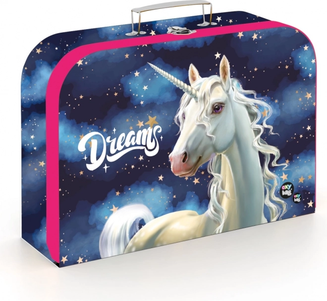 Παιδικό βαλιτσάκι από λαμινάτο 34 cm Unicorn