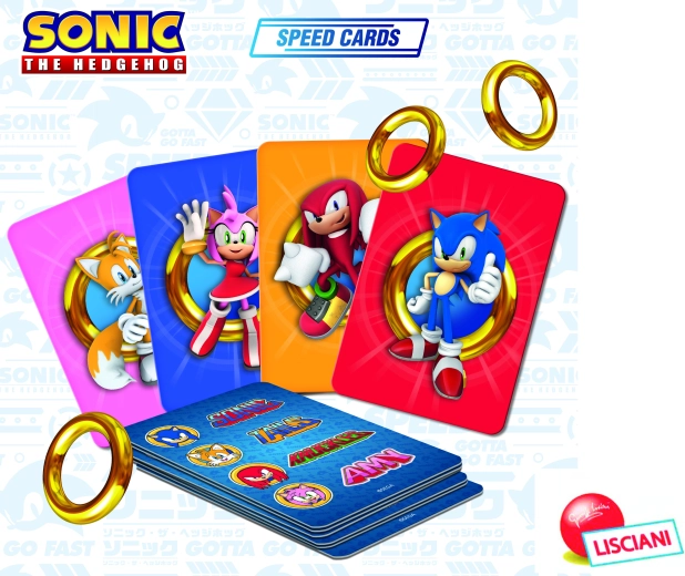 Lisciani Sonic Speed παιχνίδι με κάρτες