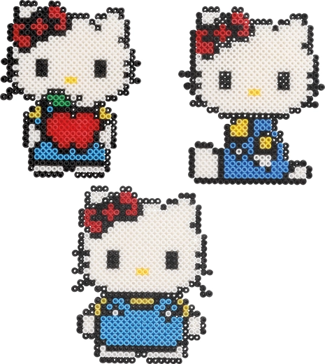 Hello Kitty σετ σιδερώσιμων χαντρών για παιδιά
